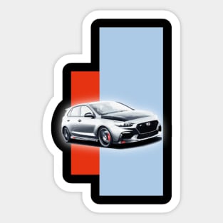 Hyundai I30N Motorsport Sticker